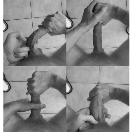 Penis enlargement through special exercises.