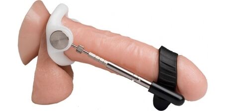 Using an extender is an effective method to enlarge the penis.
