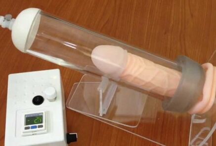 vacuum pump to enlarge the penis