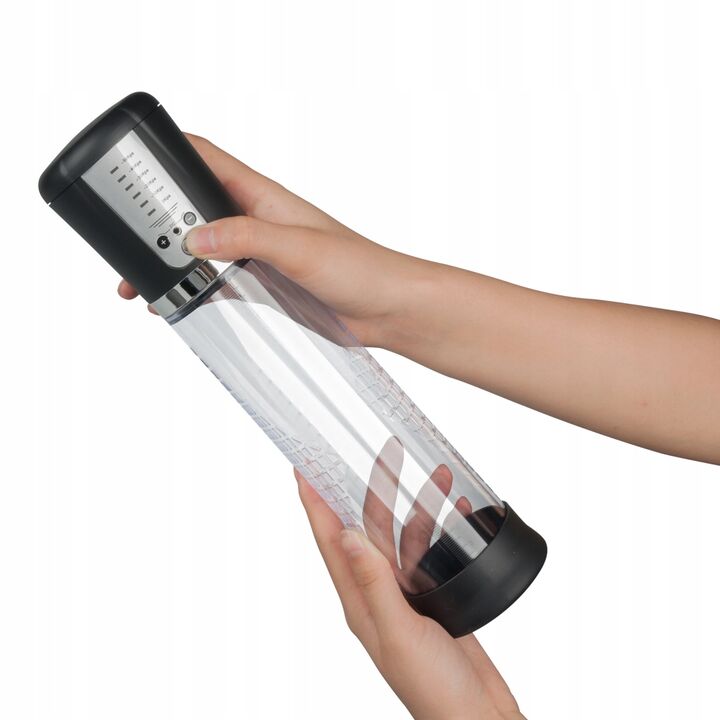 Vacuum pump for penis enlargement